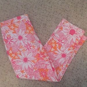 Vintage Lilly Pulitzer Floral Pants